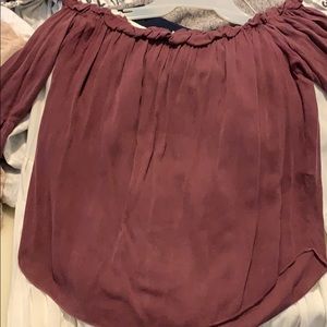 Off the shoulder top